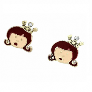 Oorbellen Emaille Prinses